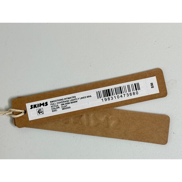 SKIMS NWT Smoothing Intimates Full Coverage Lightly Lined Bra Clay Beige 38DDDD - Picture 6 of 9